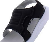 adidas Comfort Baby Boys Shoes Size 9, Color: Black/Footwear White