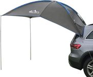 Car Awning Sun Shelter Wear-resistant Waterproof Oxford Car Side Tent Sun Shelter Anti-UV Auto Canopy Camper Trailer Tent Tailgate Awning Tent Rooftop Rain Canopy For Driving Camping Travel