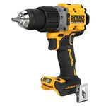 DEWALT DCD805N-XJ 13mm 20V Max Li-ion XR Reversible Cordless Brushless Compact Premium Hammer Drill Driver-90Nm Torque (Bare Tool)