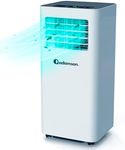 Adamson A9000 | Condizionatore Deumidificatore Portatile con Tubo + 3-in-1 + NUOVO 2024 + Deumidificatore Integrato, Ventilatore e Modalità Raffreddamento + Telecomando + 9000 BTU + GARANZIA 5 ANNI