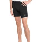 Champion Men's Powerflex 6" Short sports compression apparel, Black-407z32, L UK