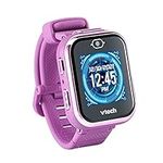 VTech KidiZoom Smartwatch DX3 with Dual Cameras, LED Light and Flash, Secure Watch Pairing, Photo & Video Effects, Games, Pedometer, Splashproof, Rechargeable Battery, Kids Age 4 and up, Purple