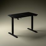 Green Soul Imperium Neo Smart Height Adjustable Table for Office Work | Sit Stand Desk with Integrated Charging | Advance Memory Preset | 3 Year Warranty | (Black,1000 x 600 Top)