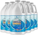 Hot Tub Defoamer - Pool, Fountain, & Spa - Antifoam Concentrate - Silicone Emulsion - Quickly Removes & Prevents Foam in Water - Eco Friendly & Safe Formula - Case of 6 X 1/2 Gallon (384oz)