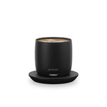 Ember Temperature Control Smart Cup - 178 ml App-Controlled and Rechargeable Heated Coffee Mug with Intelligent LED Display, 1.5-hr Battery Life, Black