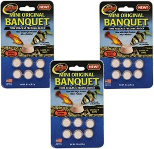 Zoo Med Laboratories Mini Banquet Block Feeders - 18 Blocks Total (3 Packs with 6 Blocks Per Pack)