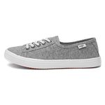 Rocket Dog Chow Chow Womens Grey Canvas - Size 7 UK - Grey