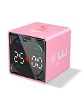 Ticktime Pomodoro Cube Timer, Desk Timer Productivity, Pause & Resume, Silent, Vibrate & Adjustable Sound Alarm, for Work, Study, ADHD, Meeting, 1/3/5/10/15/25/45/60min & Custom Countdown - Pink