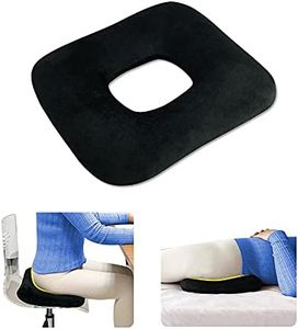 AOSSA Hemorrhoid Pillow Donut Butt Pillows for Sitting After Surgery Pressure Ulcer Bed Sore Cushions for Butt Medical Seat Cushion Pregnancy Postpartum Decubitus Perineal Tailbone Pain Doughnut Pad