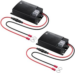 AUTOUTLET Repelente de Ratas Ultrasonico Coche, 2PCS DC 12V Calibrador Rata Roedor Peste Animal Disuasivo Deshacerse de Rat Ratones Roedores Ardilla Marten