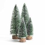 Tiny Christmas Trees, 4pcs Mini Art