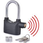 ShopCentre Alarm Lock Anti Theft Pad Sensor Alarm Lock | House | Office | Cycle | Bike (Alarm Lock, 2)