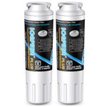 ICEPURE PLUS NSF/ANSI42 Certified UKF8001 Refrigerator Water Filter, Compatible with Maytag UKF8001, UKF8001AXX, UKF8001P, Whirlpool 4396395, 469006, EDR4RXD1, EveryDrop Filter 4, Puriclean II, 2 Pack