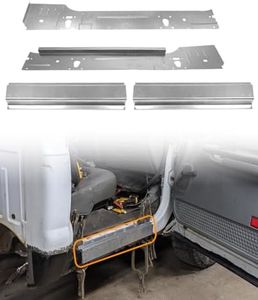 Autoholic Rocker Panel Fit for 1999-2016 Ford Super Duty F250 F350 2 Door Regular Cab