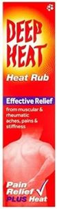 Mentholatum 3 PAIN RELIEF PLUS Deep Heat Rubs 35g