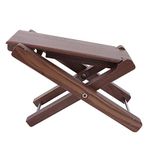 Bnineteenteam Wood Guitar Footstool, Folding Classical Guitar Foot Rest with Solid Wood Anti-Skid Guitar Foot Rest Pedal Performance Accessories Performance Accessory Musical Instrument Accessories