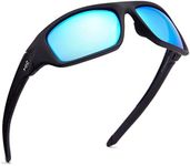 Bassdash V01 Polarized Sport Sunglasses for Men and Women, 100% UV Protection for Fishing Kayaking Hiking Driving Cycling