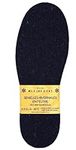 MEK Winter Thermal Felt Wool Insoles| 1 pair (Blue - US Men 10)