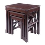 Winsome Wood Xola Nesting Table, 3-Piece