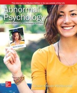 Abnormal Psychology: Clinical Perspectives on Psychological Disorders
