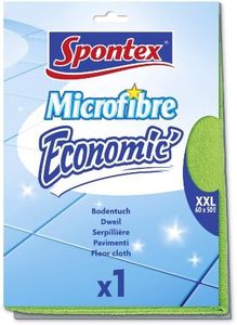 Spontex Economic Serpillère en Microfibre Taille XXL 60 x 50 cm