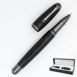 Monteverde USA Super Mega Carbon Fiber/Gunmetal Trim Rollerball Pen