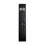 Replacement philips tv remote control for philips remote control for tv with Netflix Youtube Rakuten TV Ambilight Buttons