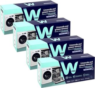 Wpro Universal Washing Machine & Dishwasher Descaler & Grease Remover (48 x 50g Sachets)