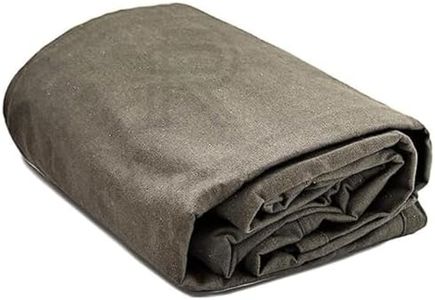 RK Trends 800 GSM Canvas Heavy Duty Tarps Tirpal Tarpaulin Covers for Industrial, Trucks, Equipments, Shelters, Construction, Agriculture, Camping (6Ft x 6FT)