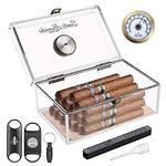 Scotte Acrylic Cigar Humidor Jar/ca