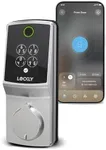 Lockly Smart Lock Secure Pro, Fingerprint Keyless Entry Door Lock, Built-in Wi-Fi, Front Door Smart Lock Deadbolt, 8 Months Battery, PIN Genie Keypad, No Monthly Fees, Built-to ANSI Standard