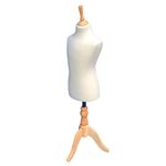 The Shopfitting Shop MILAN Childrens 4-5 years Dressmaking Mannequin/Tailors Dressmakers Display Dummy Supplied on a Superior Wooden Tripod Base