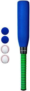 CeleMoon 22 Inch Kids Foam Soft Baseball Bat Toys with 6 Balls for Kids Toddlers Youths Outdoor Indoor Sport T Ball Game Playing, Blue