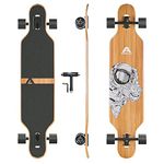 APOLLO Longboard Skateboard - Premium Long Boards for Adults, Teens and Kids. Cruiser Longboard Skateboards. Drop Through Longboards Made of Bamboo & Fiberglass Long Board Skateboard