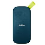 SANDISK Portable SSD 1TB (External Solid State Drive, up to 800MB/s read speeds, two-meter drop protection, rubber hook) Monterey