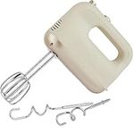 Salter EK5512SBO Bakes Hand Mixer – Electric Whisk, 5 Speed Settings, Eject Button, Baking Kitchen Food Mixer, Stainless Steel Attachments - 2 Mixing Beaters, 2 Dough Hooks And Balloon Whisk, 250W