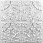 Art3d PVC Drop Ceiling Tiles, Easy 