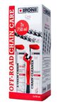 Ipone - Cleaning Set for Off-Road Motorcycles - Chain Cleaner 750 ml + X-Trem Chain Off-Road 750 ml + Chain Brush