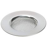 TRIXES Sink Strainer for Shower - Plug Hole Hair Catcher - Fits Bath or Kitchen Sink Plugholes - Stainless Steel Mesh Sink Drain Filter - 3 Inch 7.6cm Outer Diameter