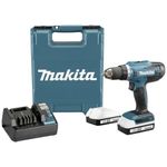 Makita DF488D002 Cordless drill 18V 1.5Ah Li-Ion incl. 2nd battery, incl. charger, incl. case