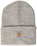 Carhartt Men's Knit Cuffed Beanie Hat, Alabaster Heather, One Size