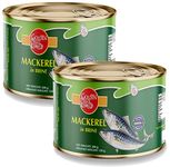 Golden Prize Mackerel in Brine, 200g (Pack of 2)