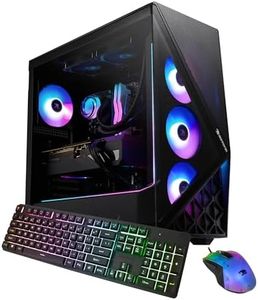 iBUYPOWER Slate Black Gaming PC Desktop Computer AMD Ryzen 7 7800X3D CPU, NVIDIA GeForce RTX 5060Ti 16GB GPU, 32GB DDR5 RGB 5200MHz RAM, 1TB NVMe SSD, Windows 11 Home, Keyboard, Mouse - SBA7N56T01