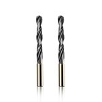 Aopin 2pcs HSS 9/16" Inch (14mm) Metric Gold Cobalt Titanium High Speed Steel Twist Drill Bit,Suitable for Cast Iron,Stainless Steel,Copper, Wood,Plastic,Other Material products