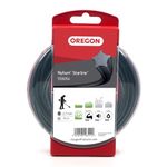 Oregon Nylium Star Shaped Strimmer Line Wire for Grass Trimmers and Brushcutters, Five Cutting Edges for Clean Finish, Professional Grade Heavy Duty Nylon, Fits Petrol Strimmers, 2.7mm-15m (‎559054)