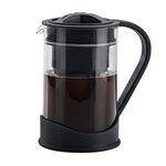 BonJour 47112.0 Coffee Maker Cold Brewer, Glass, Black