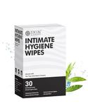 Skin Elements Intimate Hygiene Wipes | pH Balanced Wipes with Tea Tree Oil | Avoids Itching and Bad Odor | Pack of 30 Individually Wrapped Wipes