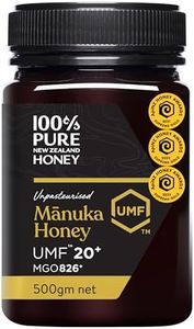 Manuka Honey New Zealand - Certified UMF 20+ (MGO 826+) 100% Pure New Zealand Manuka Honey, New Zealand's Awarded Manuka Honey, 17.6 Ounce (500g) Ultra-Premium, Raw Manuka Honey