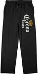 Corona Logo Men's Black Sweatpants-Medium