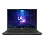 MSI Stealth A16 AI+ Copilot+ PC 16" QHD+ 240Hz Ultra Thin and Light Gaming Laptop, AMD® Ryzen™ AI 9-365, RTX 4060, 32GB LPDDR5, 1TB NVMe SSD, Win 11